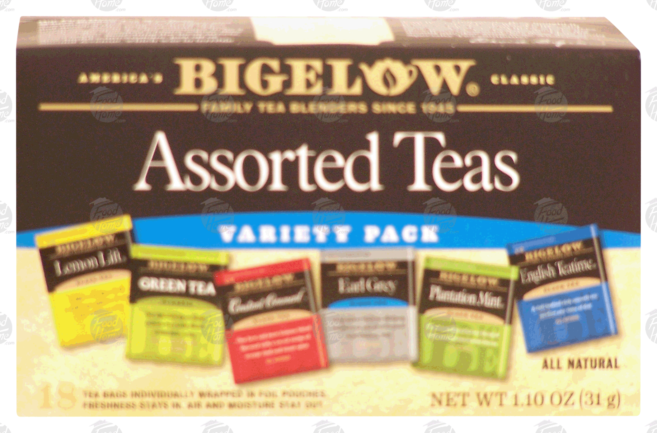 Bigelow Blend Tea Bags Six Assorted Teas Full-Size Picture